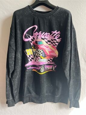 Vintage Corvette Graphic Sweatshirt
